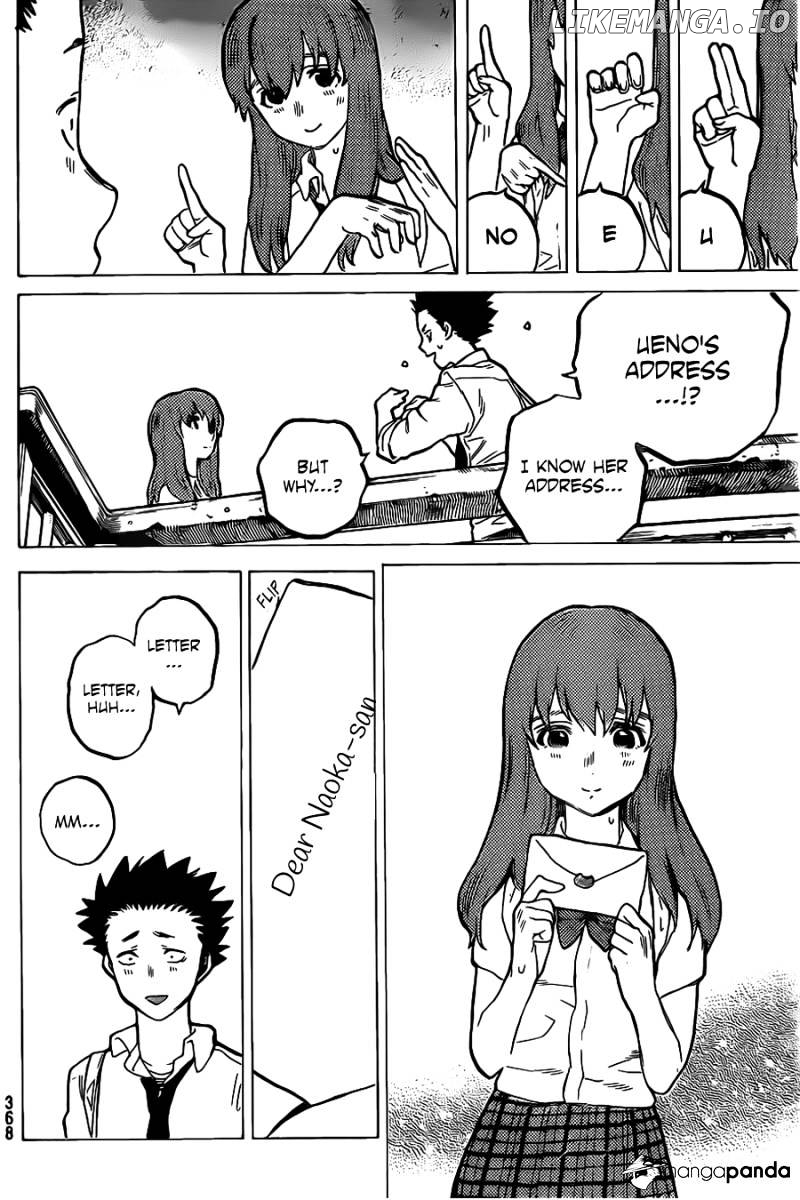 A Silent Voice, Chapter 28 image 16